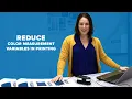 Reducing Color Measurement Variables Color Management for Printing