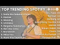 Lagu TOP TRENDING SPOTIFY 2025 | idgitaf - sedia aku sebelum hujan | alamak | monolog | komang | istimewa