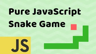Coding JavaScript Snake Game Plain Vanilla JavaScript HTML Canvas