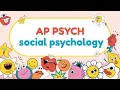 AP Psychology Social Psychology Practice Questions Test Prep Explanations