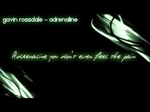 Download MP3 Gavin Rossdale - Adrenaline (HD) [Lyrics]