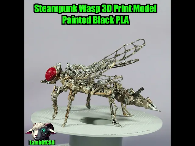 Steampunk Wasp, Articulated video thumbnail