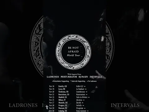 BE NOT AFRAID WORLD TOUR. VIP & Tickets on sale now.