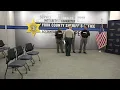 LIVE Swearing in New YCSO Detention Officers