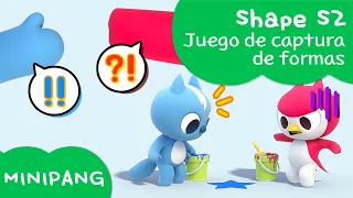 Aprende los formas con MINIPANG | Shape S2 | Juego de captura de formas🚩 | MINIPANG TV 3D Play