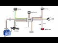Beginner E-Bike Wiring 24 volt 250 watt brushed motor controller diagram installation tutorial DIY