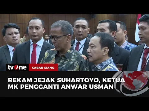 Suhartoyo Terpilih jadi Ketua MK Gantikan Anwar Usman
