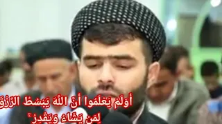 أولم يعلموا أن الله يبسط الرزق لمن يشاء ويقدر تلاوة خاشعة تفوق الوصف 