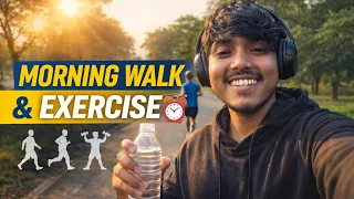 Morning exercise  Vlog | Vlog 4 | Amit | ￼