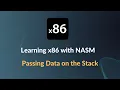 Learning x86 with NASM - Passing Data to Functions on the Stack