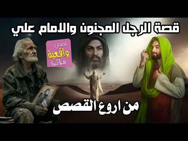 ⁣قصة الرجل المجنون والامام علي عليه السلام - من اروع القصص