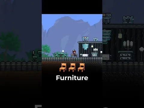 USE THESE TERRARIA CRAFTING STATIONS! #terrariabuild #terrariabeginner #terrariatips #terrariaguide