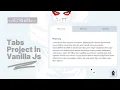 The Best Way to Learn How to Create Tabs with Vanilla JavaScript Psycho Developer