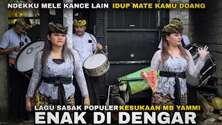 lagu spesial dari abang gazali untuk mb yami ndekku mele kance dengan lain idup mate kami doang