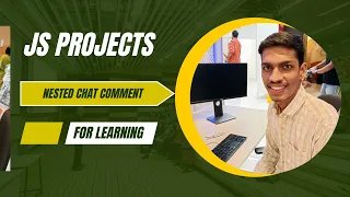 Create a Nested Chat Comment System with HTML CSS and JavaScript Full Tutorial