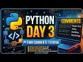 Python Comments Explained in Hindi Python for Beginners Python Comments