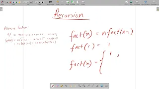 Recursive Function Recursion Part 1 Bangla