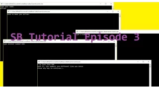 Small Basic Tutorial Episode 3