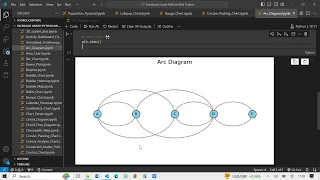 Create Stunning Arc Diagrams in Python NetworkX Matplotlib Tutorial