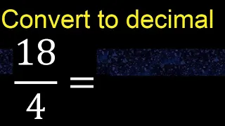 Convert to decimal How To Convert Decimals to Fractions