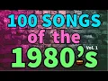 Lagu 100 Songs Of The 1980's | Greatest Hits of the 80's Vol. 1 | ChartExpress