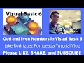 Odd and Even Numbers in Visual Basic 6