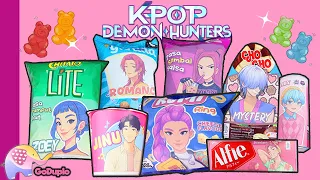 buka snack serba kpop demon hunters huntrix dan saja boys goduplo tv