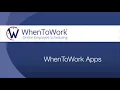 WhenToWork Apps