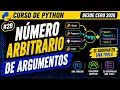 Pasar un Numero Arbitrario de Argumentos args Curso de Python desde Cero 2026