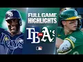 RAYS vs ATHLETICS Full Game Highlights August 11 2026 MLB Season