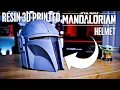 How to 3D Print a Mandalorian Helmet on the Elegoo Saturn Resin Welding