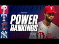 Latest MLB Power Rankings Phillies Guardians move into Top 5 Yankees drop without Judge More