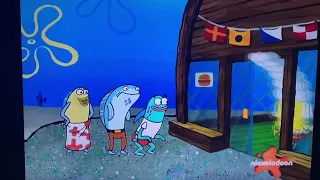 SpongeBob wears a wig