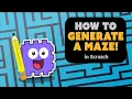 Simple Maze Generation Scratch Tutorial