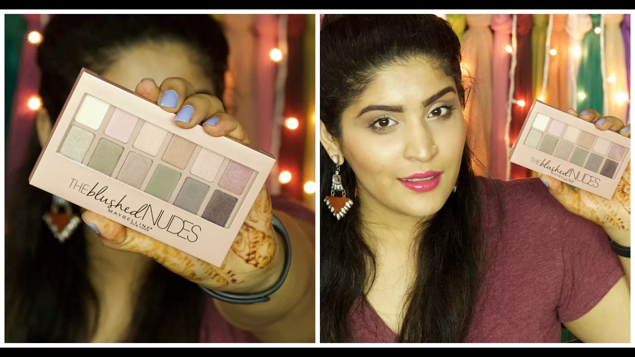 Maybelline The Nudes Palette ♡ Review, Swatches & Tutorial