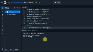How to use Python s IF ELIF ELSE function Made Love Calculator with Python
