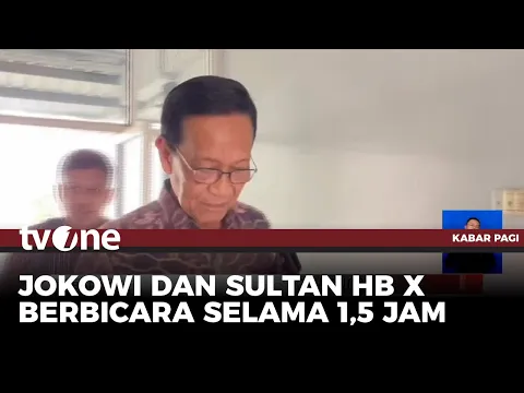 Sri Sultan Hamengkubuwono X Bertemu dengan Jokowi, Bahas Apa?