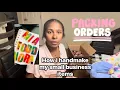 Making Custom Name Crayons for Kids Small Business Packaging Orders