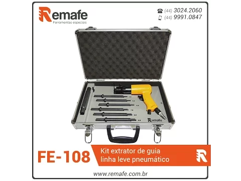 Download MP3 FE-108 Extrator de guia de válvula linha leve Pneumático