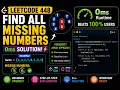 LeetCode 448 Interview Question Explained Frequency Array Approach