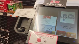 Toshiba Self Checkout at ACME Sav-On 212 New Road Somers Point N