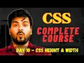 CSS Height CSS Width Mastering CSS The Ultimate Guide for Web Developers