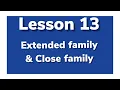 Download Lagu Beginners English lessons: Extended family and close family | | Famille restreinte, famille élargie