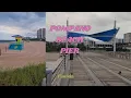 Walking Pompano Beach Pier surrounding area Lucky Fish Beach House Oceanic