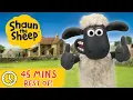 Download Lagu Shaun the Sheep FUN 🤩 | 45 MIN Compilation | Shaun the Sheep \u0026 Friends
