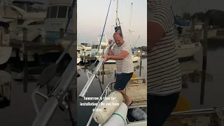 Preparing for another project tomorrow! Any clue?  # #sailboatrefit #sailboatrestoration #sailing