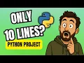 I Coded This Hypnotic Spiral in Just 10 Lines of Python Beginner Project