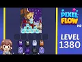 Pixel Flow Level 1380 Solution Walkthrough