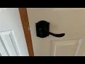 Schlage Camelot Trim Bed and Bath Privacy Door Lock