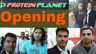 ips sachin atulkar suhas khamkar in indore for opening protein planet store